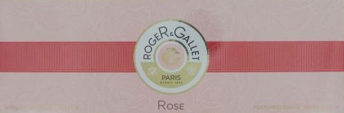 Roger & Gallet Savon parfum "Rose" coffret de 3 Savons